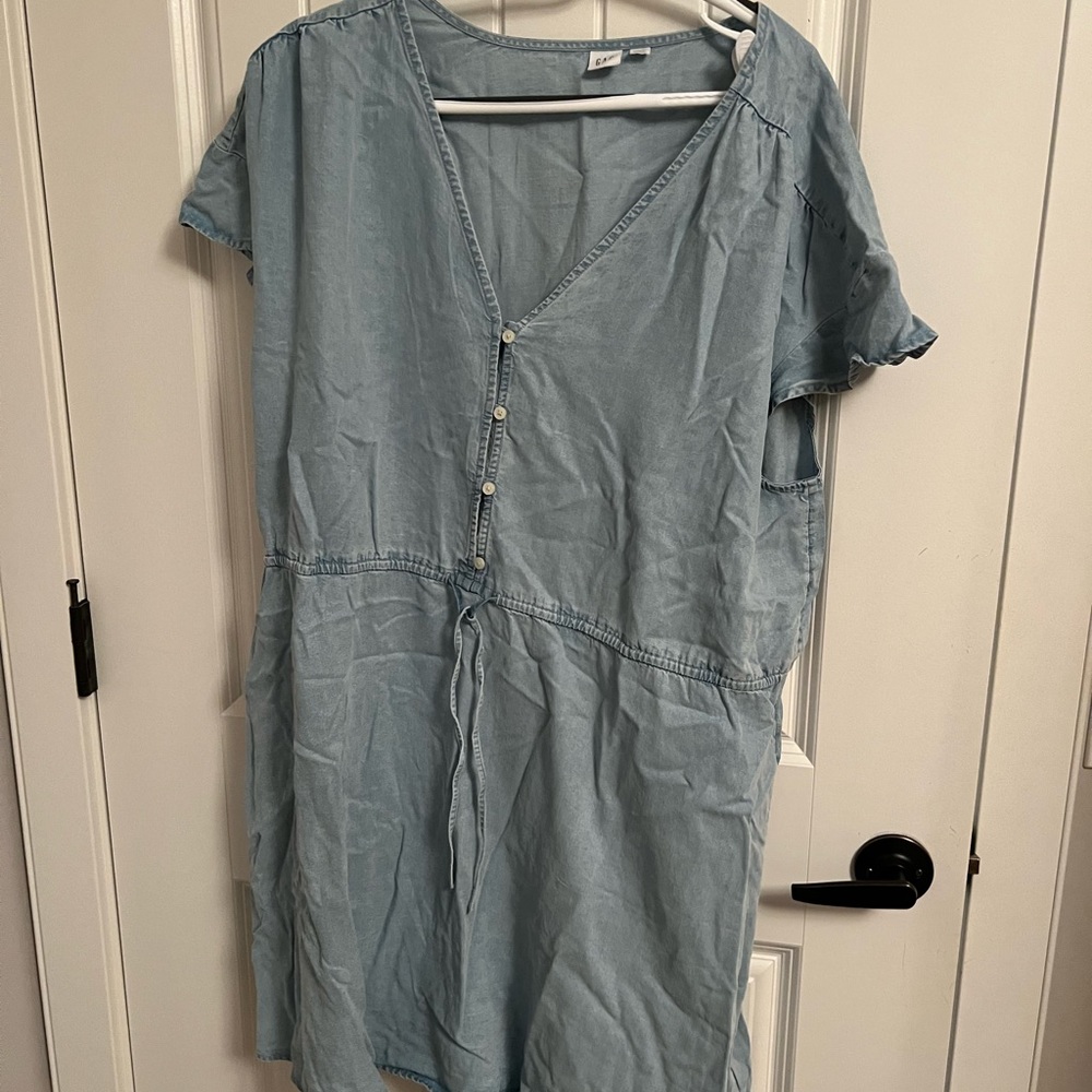 Jean dress by gap size xxl